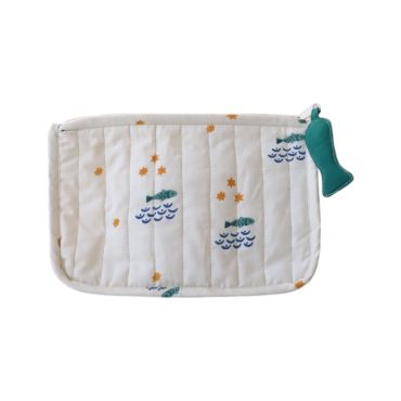 Trousse de toilette écrue poissons - Ma bonne étoile