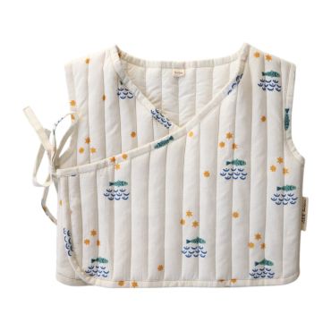 Gilet sans manche à nouer bébé Ma bonne étoile