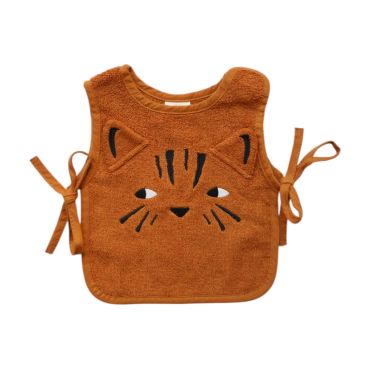 bavoir tablier éponge tigre