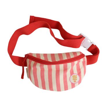 Sac banane enfant rayé rose - Trouville
