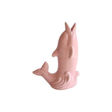 Vase soliflore dauphin rose - Dolphin Queen