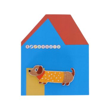 patch thermocollant chien teckel