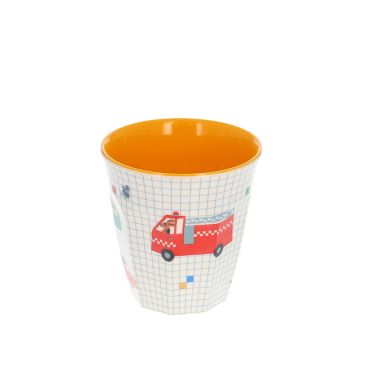 petit verre en mélamine croquette