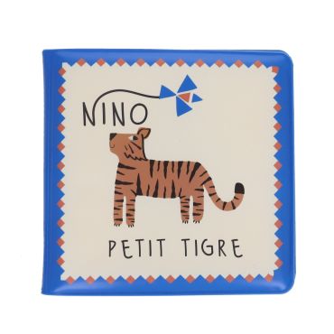 livre de bain magique Nino petit tigre