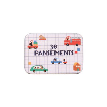 Boîte de 30 pansements véhicules et chiens - Croquette