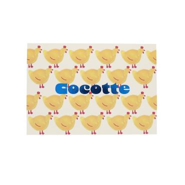 Carte de vœux "Cocotte"