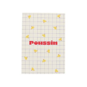 Carte de vœux Poussin