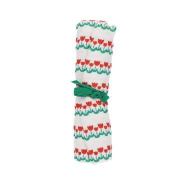 petit lange fleurs tulipes bébé