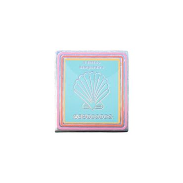 tatouage temporaire coquillage iridescent