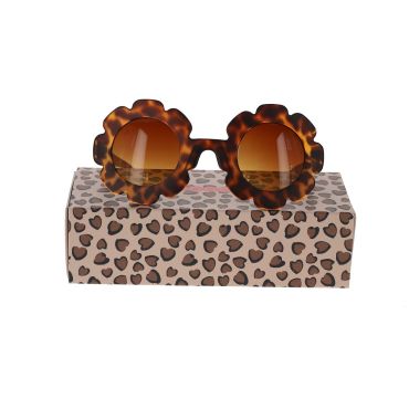 Lunettes de soleil enfant fleurs léopard 8 ans et +