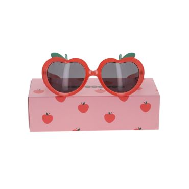 lunettes de soleil enfant pomme rose