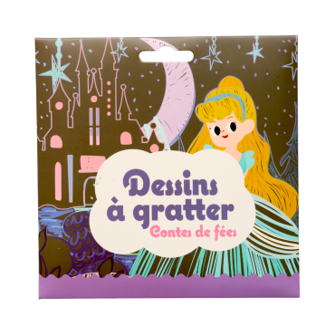 cartes à gratter dessin enfant