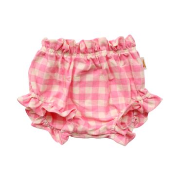 bloomer bébé carreaux roses