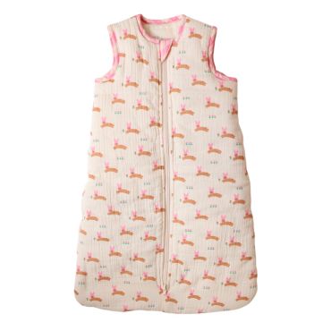 gigoteuse bébé lapin rose