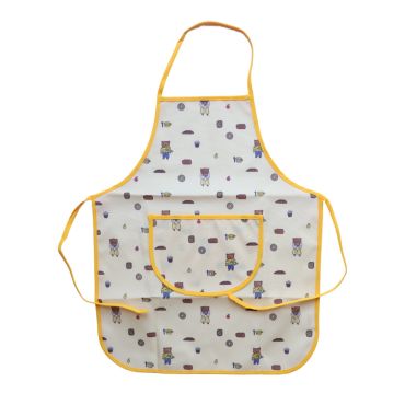 tablier de cuisine ours petit déj