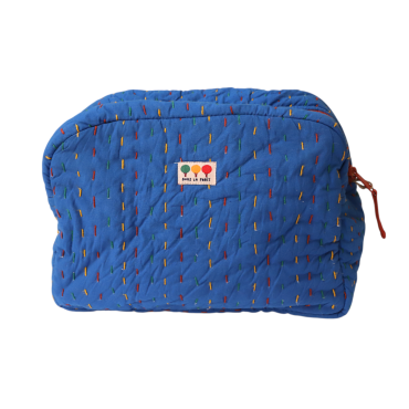 trousse de toilette khanta bleu