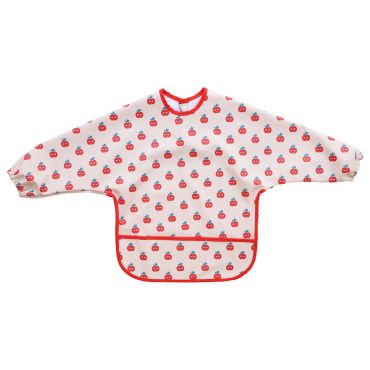 bavoir tablier pomme rouge