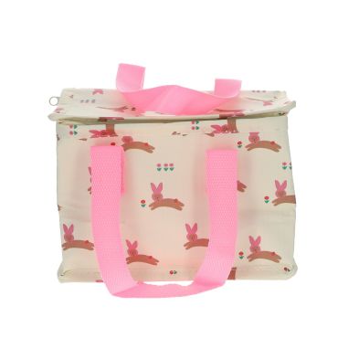 sac isotherme lapin rose