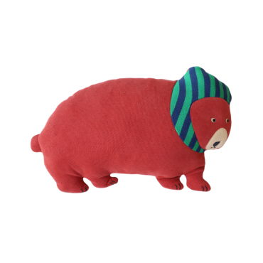 coussin ours la foret