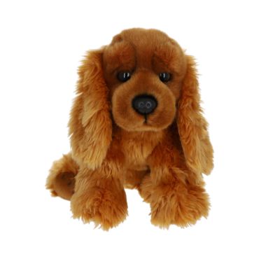 peluche chien cocker