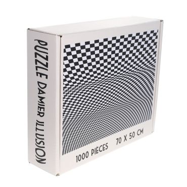 Puzzle damier irrégulier 1000 pcs