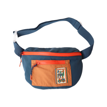 sac banane enfant bleu