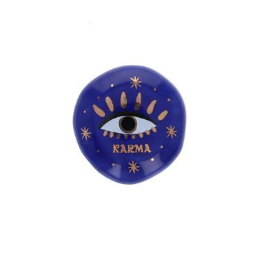 porte-bonheur céramique oeil bleu KARMA