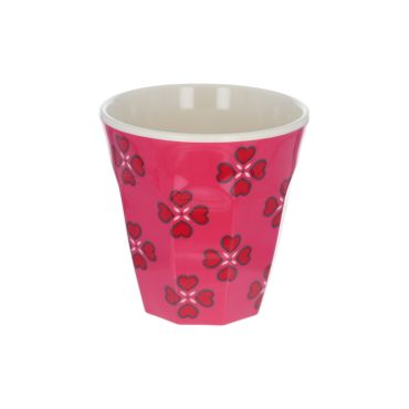 grand verre en mélamine fleurs Aland