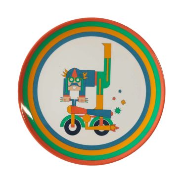 assiette en mélamine enfant affreux jojo