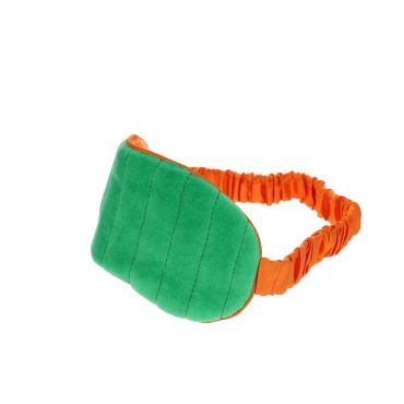 masque de nuit velours vert