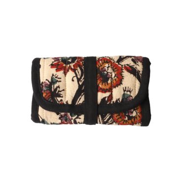 pochette bijou block print