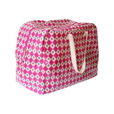 sac de rangement fleurs roses aland