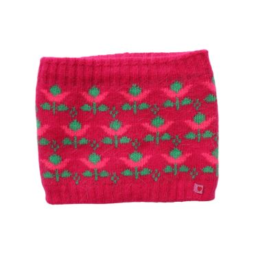 snood tricot rose aland