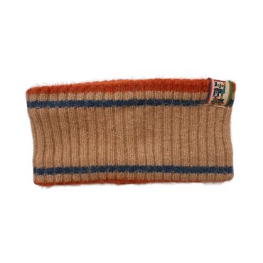 tour de cou en tricot beige