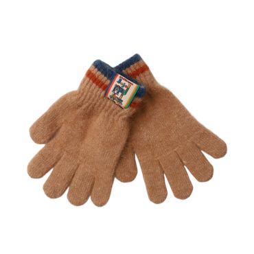 gants enfant en tricot beige affreux jojo