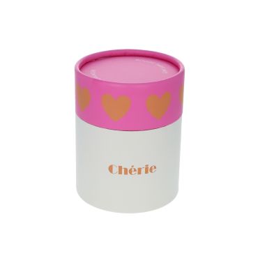 Bougie fleur d'oranger cœur Chérie