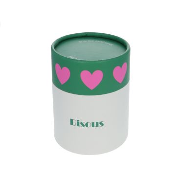 bougie fleur d'oranger coeur bisous