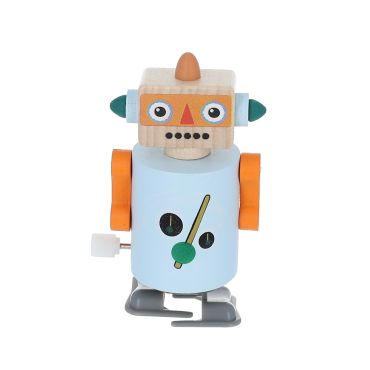 robot orange à remonter