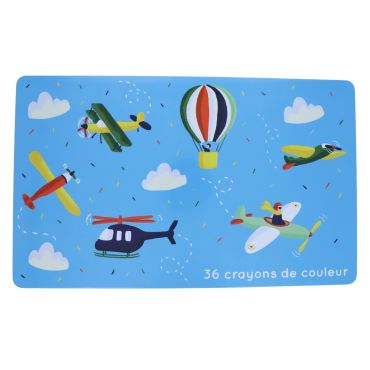 boite 36 crayons de couleur enfant