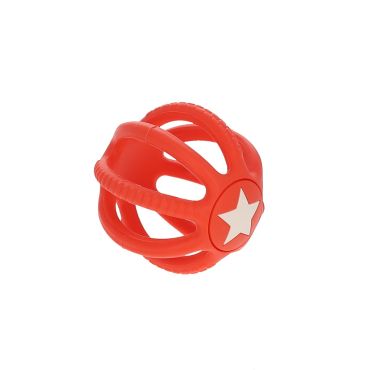 balle en silicone rouge 