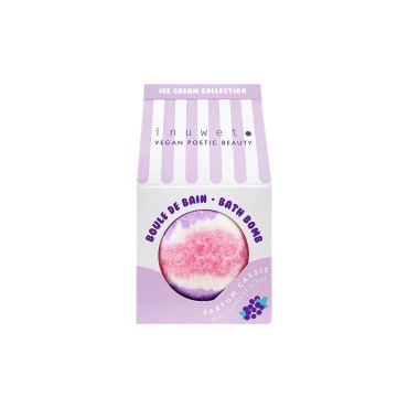 bombe de bain effervescente cassis