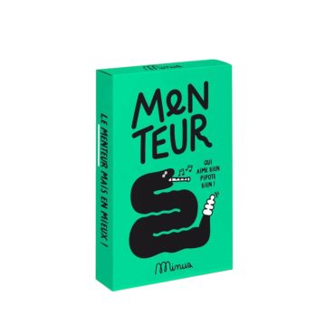 jeu de cartes Le Menteur Minus éditions