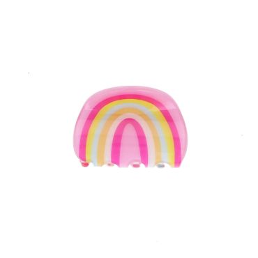 pince à cheveux crabe arc-en-ciel