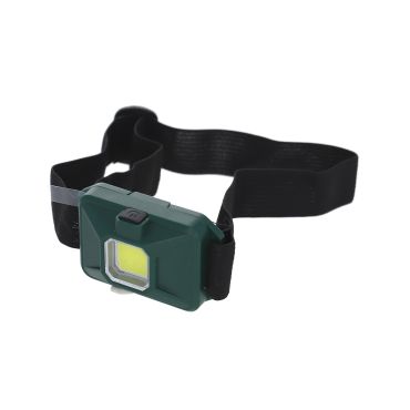 Lampe frontale verte