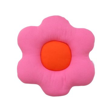 coussin fleur rose joli paon