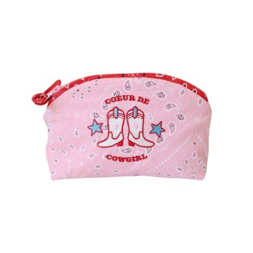 Trousse de maquillage bandana rose Rodéo Disco