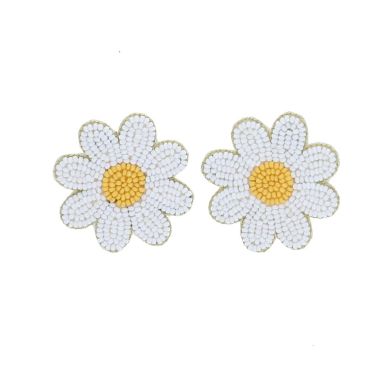Boucles d'oreilles marguerites Rodéo disco