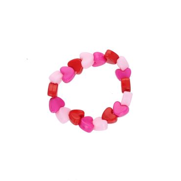 bracelet fantaisie coeurs 