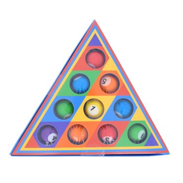 Coffret de balles rebondissantes billard