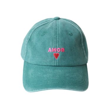 casquette femme verte amor